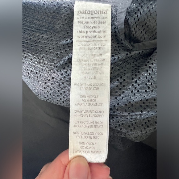 Patagonia Mens Swiftcurrent Grey Wet Wade Cargo Hiking Travel Shorts 10” Medium - Picture 5 of 13